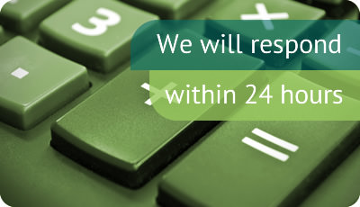 we will respond within 24 hours